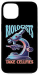 Coque pour iPhone 13 Biologists Take Cellfies Humour de laboratoire scientifique