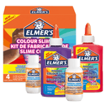 Elmers Colour Slime Kit 4 delar