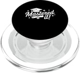 Graduation Mastered It Funny Graduation Party Gift Idea PopSockets PopGrip for MagSafe