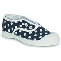 Baskets basses enfant Bensimon  ELLY NAVY DOT