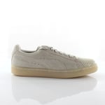 Puma Suede Jelly Grey Leather Womens Trainers 365859 02 - Size UK 3.5