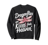 Dragonfly Dragonflies Are Kisses From Heaven Sweatshirt