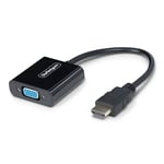 StarTech.com Adaptateur HDMI vers VGA, Convertisseur Vidéo Actif pour Ordinateur, 1080p, Source HDMI vers Moniteur VGA