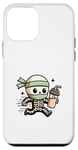 Coque pour iPhone 12 mini Cute Diet Ninja Shake Protéiné Squelette Ninja