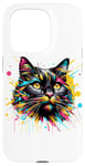 iPhone 15 Pro Splash Art York Chocolate Cat Case