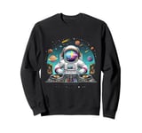 Disc Jockey Lover Music DJ Set Turntable Sweatshirt