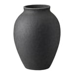 Knabstrup Keramik - Knabstrup vase 12,5 cm svart