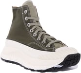 Converse A01681C Chuck 70s AT CX Hi Unisex Trainer In Khaki Size UK 4 - 8