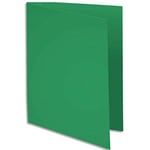 Exacompta Chemise Rock's - vert sapin format 24 x 32 cm 210 g paquet de 100
