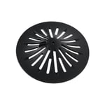 Catchy, filtre universel Ø110 mm pour baignoire, douche, lavabo et évier - Noir Wirquin Pro