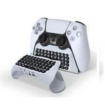 Clavier de manette de jeu sans fil, Bluetooth 3.0, avec haut-parleur intégré, contrôleur, pavé de Chat pour SONY PS5 dualsense