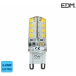 EDM - Ampoule led G9 2,5W équivalent à 25W - Blanc du Jour 6400K