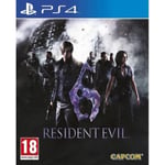 Resident Evil 6 PS4-spel Vit