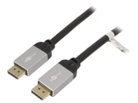 Cable DisplayPort 1.2 male des deux cotes 3m noir