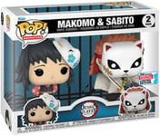 Figurine Funko Pop - Demon Slayer - Makomo & Sabito - Pack (71762)