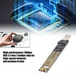 M.2 NVME SSD to USB3.1 Adapter Converter Card Board 10Gbps for Samsung 970 Intel