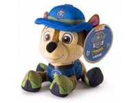 Peluche Pat Patrouille Jungle 22 cm Chien Chase - Paw Patrol