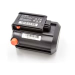 Batterie adaptée à la tondeuse à gazon Gardena PowerMax Li-18/32 & Allround Bläser AccuJet Li-18 comme BLi-18 - Vhbw