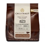 Callebaut Choklad Chokladknappar Mjölkchoklad 823, 400 g -