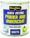 Rustins 500ml Quick Dry Primer Undercoat - White