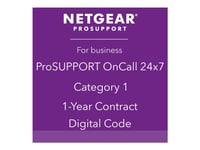 Netgear Prosupport Oncall 24X7 Category 1 - Teknisk Support - Telefonsupport - 1 År - 24X7 - För Readynas 102  104