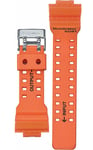 Orange Resin Strap for Casio G-Shock GA-100RS-4A - 10588987