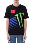 T-Shirt Fabio Quartararo 20 Dual Big Monster Energy Officiel Motogp