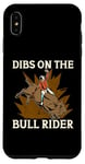 iPhone XS Max Dibs On The Bull Rider Loves Traditional Sport Bull Riding Case