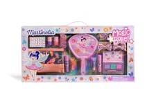 MARTINELIA - Méga Coffret Beauté Fée Pour Fille - Coffret Maquillage Pour Enfant - Assortiment Maquillage : Gloss, Vernis, Fards à Paupières - Produits Non Toxique