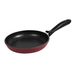 Sitram 710620, Poêle Paprika diam. 20 cm rouge en fonte d'aluminium indéformable revêtement noir sans PFOA - tous feux dont induction - manche plastique thermorésistant