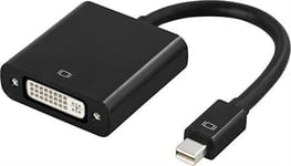 Deltaco DP-DVI6, Mini DisplayPort, DVI-D, 0,1 m