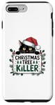 iPhone 7 Plus/8 Plus Christmas Tree Killer Xmas Christmas Cat Case