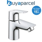 Grohe 20421 BauEdge Single Lever Basin Pillar Tap Chrome 1/2" XS 20421001