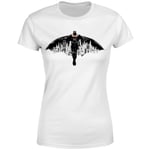 T-Shirt Batman Begins The City Belongs To Me Femme - Blanc - S - Blanc