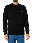 Calvin Klein JeansEmbroidered Chest Badge Sweatshirt - Black