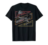 Star Wars Death Star X-Wing Tie Fighter Retro Logo T-Shirt T-Shirt