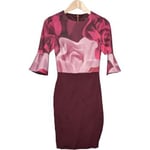 Robe courte Ted Baker  robe courte  34 - T0 - XS Rose