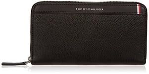 Tommy Hilfiger TH Central ZA Wallet AM0AM10469, Portefeuilles Homme, Noir (Black), OS