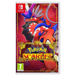 Pokemon Scarlet Nintendo Switch Video Games For Children Ages 7+