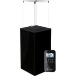 Chauffage extérieur Gaz Patio Mini de verre noir contrôle automatique 8,2 kW