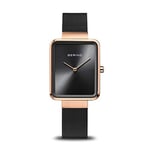 BERING Femmes Analogique Quartz Classic Collection Montre avec Bracelet en Acier Inoxydable & Verre Saphir 14528-166