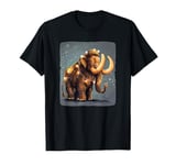 Mammoth with Bright Lights for a Joyful and Happy Costume T-Shirt