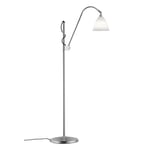 Gubi - Bestlite - BL3 Golvlampa, Liten, Krombas, Finish: Bone China - Leselamper - Robert Dudley Best - Hvit