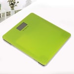 YORKING 180KG Electronic Digital Lcd Glass Weighing Body Weight Scales Scale Bathroom for Fitness Tracking (Green)