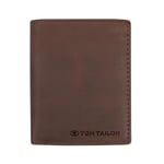 Tom Tailor Acc Ron, Portefeuille Format Portrait Homme, Marron (Brown), 10x12x2.5 cm (B x H x T)