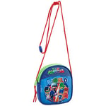 P J Masks "World" Petit sac avec cordon, 14 cm