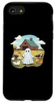 iPhone SE (2020) / 7 / 8 Funny Ghost Farmer Halloween Barnyard Farm Animal Cute Ghost Case