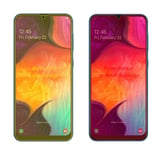 2x de protection d'écran pour Samsung Galaxy A50 recouvre 100% de l'écran dipos