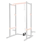 Sunny Health and Fitness Unisex's Bar Holder Attachment for Power Racks and Cages – SF-XFA003, Black, One Size