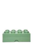 Lego Storage Brick 8 Green LEGO STORAGE